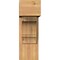 Ekena Millwork Balboa Block Smooth Bracket w/ Offset Brace, Western Red Cedar, 7 1/2"W x 18"D x 22"H BKT0806X18X22BOA05SWR - alternate 4